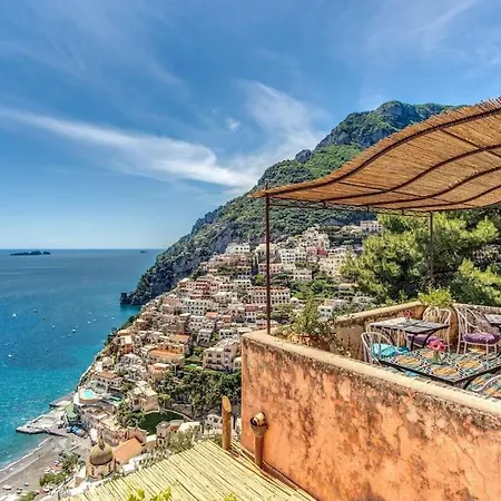 别墅 My Exclusive Italy - Magnificient View On The Amalfi Coast & Pool 波西塔諾