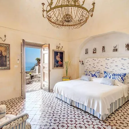 My Exclusive Italy - Lux Historic With Pool & Amalfi Coast View 포지타노