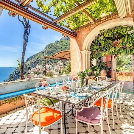 빌라 My Exclusive Italy - Lux Historic With Pool & Amalfi Coast View *