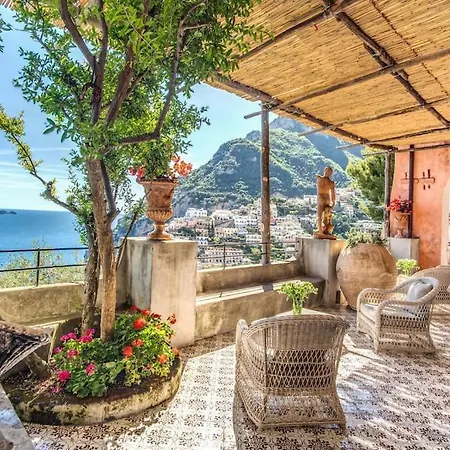 My Exclusive Italy - Lux Historic With Pool & Amalfi Coast View * 포지타노