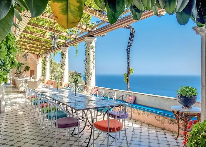 My Exclusive Italy - Lux Historic With Pool & Amalfi Coast View Villa Positano